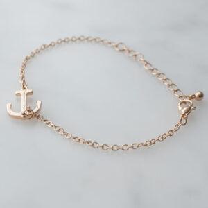 anchor-bracelet-gold Βραχιόλι Χρυσό