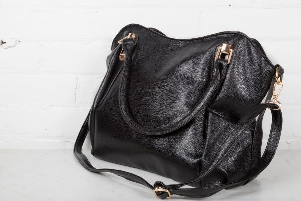 black-tote-with-strap-options Tote Bag Μαύρο