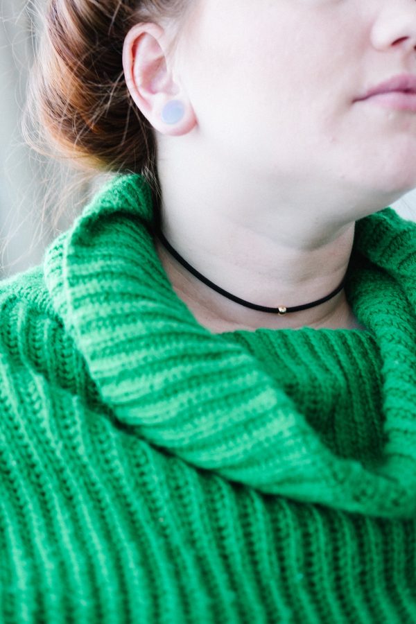Choker Μαύρο 006