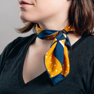 blue-and-orange-scarf-product Κασκόλ Μπλε