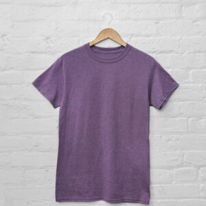 bright-purple-t-shirt Πουκάμισο Μωβ