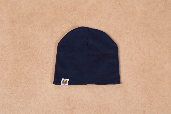childrens-black-beanie Σκούφος Μαύρο