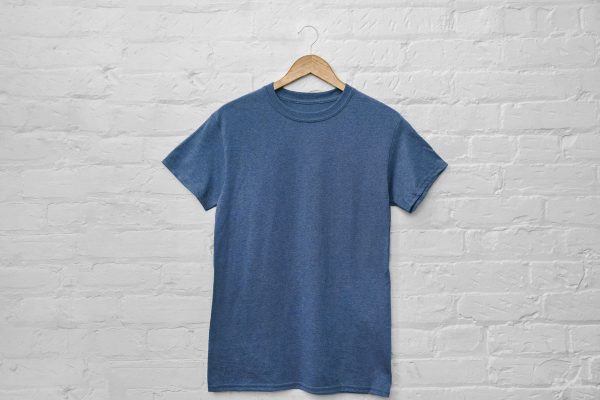 cobalt-blue-t-shirt Πουκάμισο Μπλε Ρουά