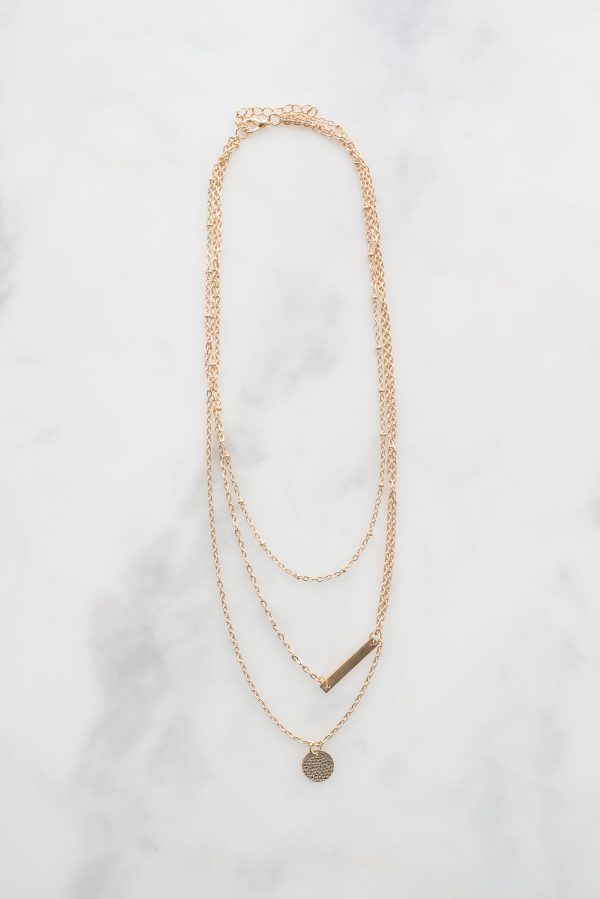 dainty-gold-necklace Κολιέ Λεπτό Χρυσό