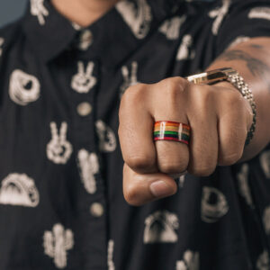 fist-with-pride-ring Δαχτυλίδι 003