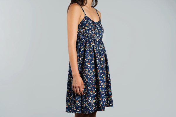 flower-print-summer-dress Φόρεμα Καλοκαιρινό 002