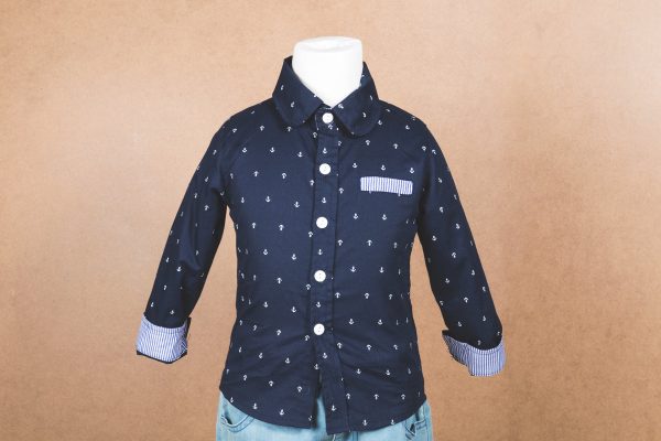 kids-anchor-shirt Πουκάμισο Παιδικό