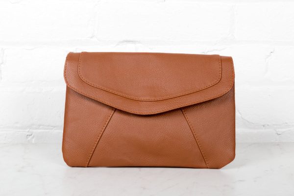 Clutch Καφέ
