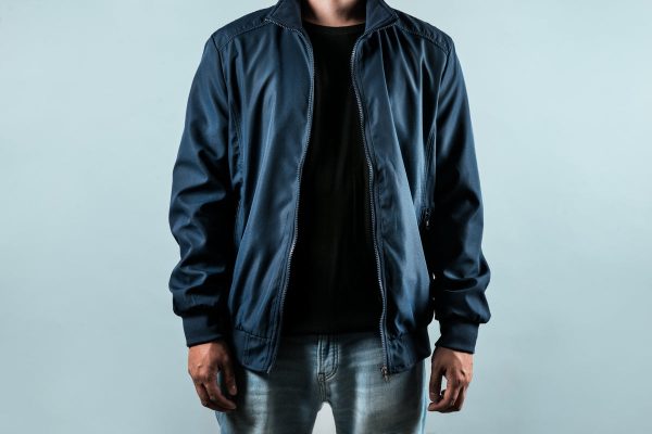 mens-spring-fall-jacket-with-zipper Μπουφάν Ανδρικό