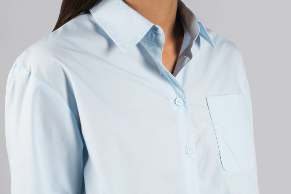 powder-blue-womens-blouse Μπλούζα Γυναικείο Μπλε 002
