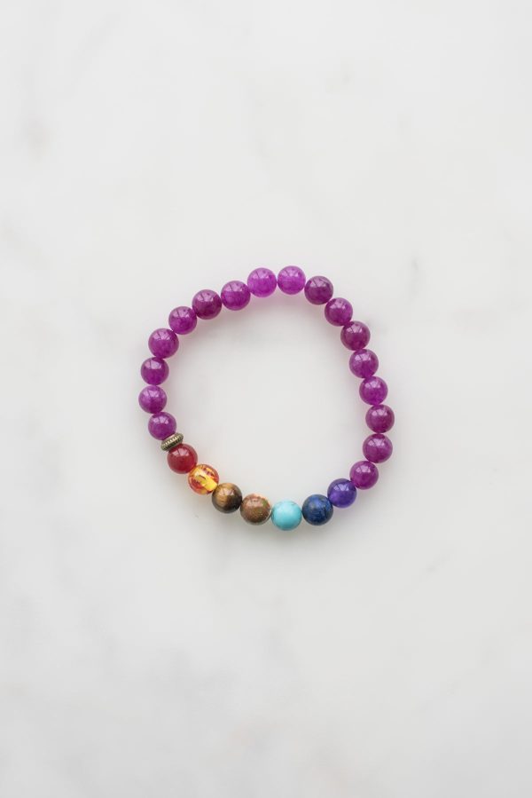 purple-chakra-bracelet Βραχιόλι Μωβ