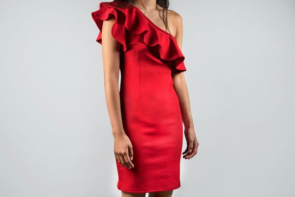 red-cocktail-dress Φόρεμα Κόκκινο 002