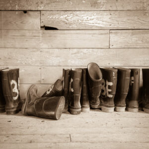 row-of-rubber-boots Μπότες 003