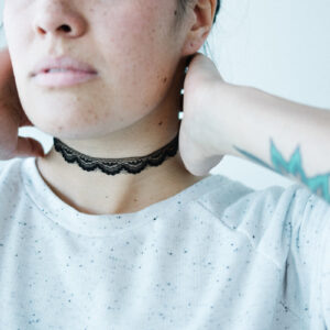 Choker Μαύρο 010