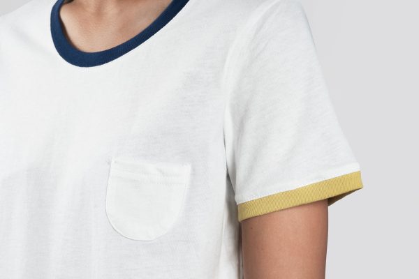 white-t-shirt-with-blue-and-gold Πουκάμισο Λευκό 005