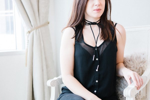 Choker Γυναικείο Μαύρο
